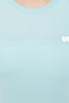 Clovia Quick Dry Relaxed Top - Blue — thumbnail 6