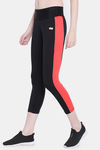 Clovia Quick Dry Skin Fit Pants - Black — thumbnail 3
