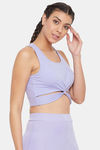 Clovia Quick Dry Fitted Top - Green — thumbnail 2