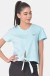 Clovia Quick Dry Relaxed Top - Maroon — thumbnail 1