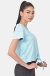 Clovia Quick Dry Relaxed Top - Maroon — thumbnail 2