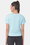 Clovia Quick Dry Relaxed Top - Maroon — thumbnail 3