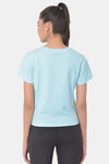 Clovia Quick Dry Relaxed Top - Maroon — thumbnail 4