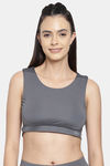 Clovia Quick Dry Relaxed Top - Maroon — thumbnail 1
