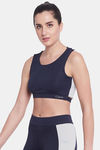 Clovia Quick Dry Relaxed Top - Blue — thumbnail 3