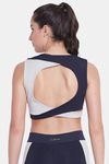 Clovia Quick Dry Relaxed Top - Blue — thumbnail 4