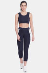 Clovia Quick Dry Relaxed Top - Blue — thumbnail 5