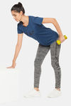 Clovia Easy Movement T-Shirt - Blue — thumbnail 6