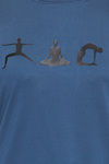 Clovia Easy Movement T-Shirt - Blue — thumbnail 7