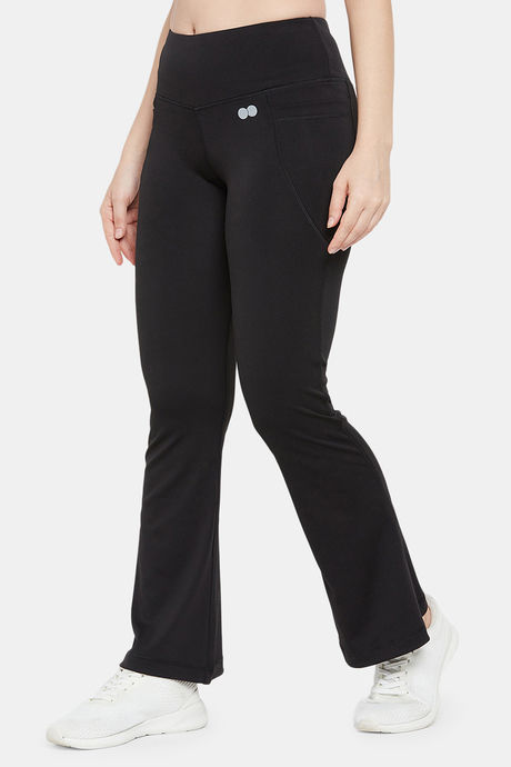 Clovia Easy Movement Track Pants - Black — image 3
