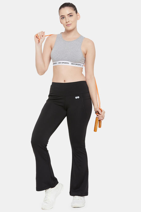 Clovia Easy Movement Track Pants - Black — image 5