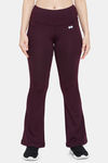 Clovia Easy Movement Track Pants - Purple — thumbnail 1