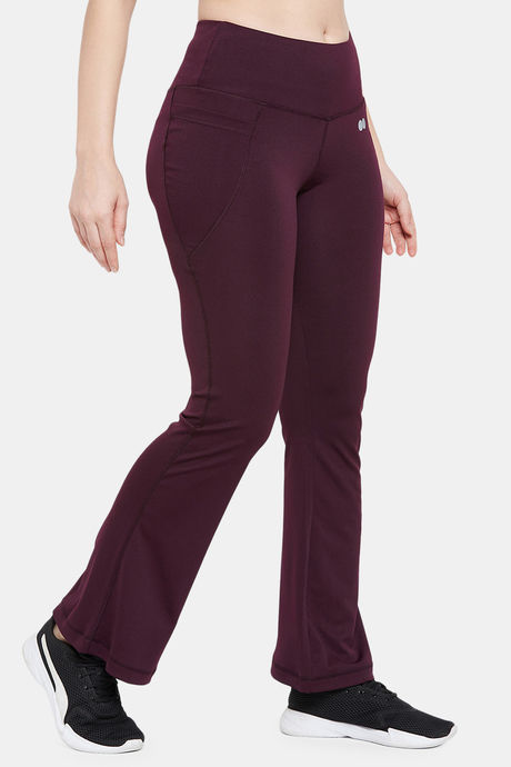 Clovia Easy Movement Track Pants - Purple — image 2