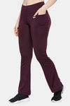 Clovia Easy Movement Track Pants - Purple — thumbnail 3