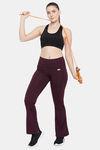 Clovia Easy Movement Track Pants - Purple — thumbnail 5