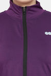 Clovia Easy Movement Contour Jackets - Purple — thumbnail 6