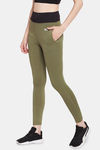 Clovia Easy Movement Track Pant - Green — thumbnail 2