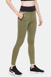 Clovia Easy Movement Track Pant - Green — thumbnail 3