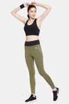 Clovia Easy Movement Track Pant - Green — thumbnail 5