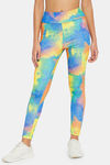 Clovia High Rise Easy Movement Skin Fit Pant - Multi — thumbnail 1