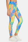 Clovia High Rise Easy Movement Skin Fit Pant - Multi — thumbnail 2