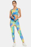 Clovia High Rise Easy Movement Skin Fit Pant - Multi — thumbnail 5