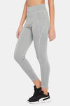 Clovia High Rise Easy Movement Skin Fit Pant - Grey — thumbnail 3