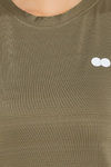 Clovia Quick Dry Relaxed Top - Green — thumbnail 7