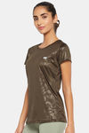Clovia Quick Dry Relaxed Top - Green — thumbnail 3