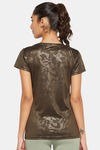 Clovia Quick Dry Relaxed Top - Green — thumbnail 4