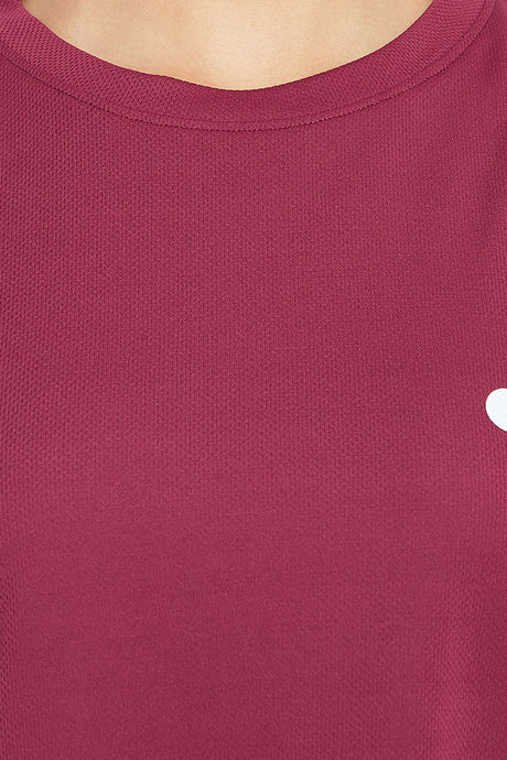 Clovia Quick Dry Relaxed Top - Purple — image 6