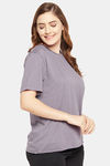 Clovia Cotton Top - Purple — thumbnail 2