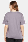 Clovia Cotton Top - Purple — thumbnail 4