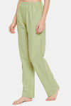 Clovia Cotton Pyjama - Green — thumbnail 3