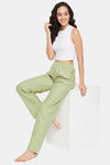 Clovia Cotton Pyjama - Green — thumbnail 5