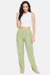 Clovia Cotton Pyjama - Green — thumbnail 6