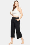 Clovia Cotton Capri - Black — thumbnail 5