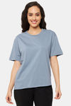 Clovia Cotton Top - Blue — thumbnail 1