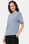 Clovia Cotton Top - Blue — thumbnail 3
