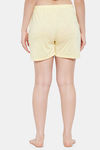 Clovia Cotton Shorts - Yellow — thumbnail 4