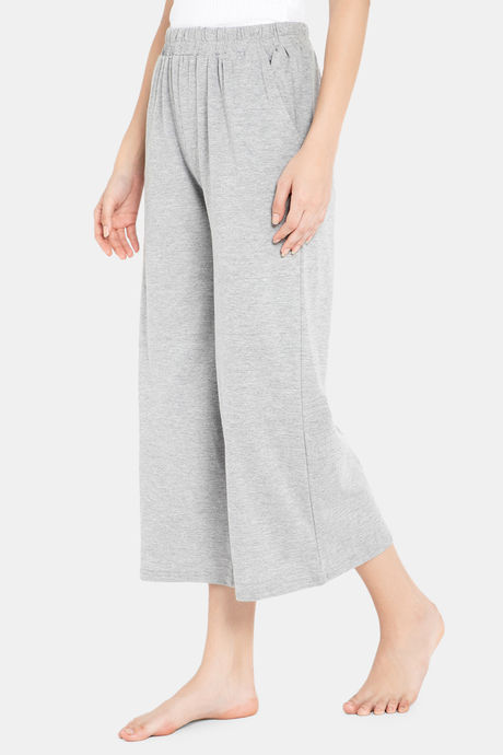 Clovia Cotton Capri - Grey — image 3