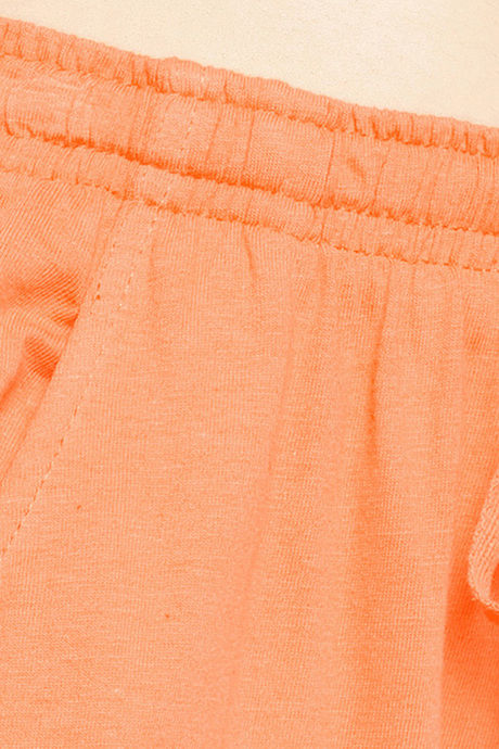 Clovia Cotton Pyjama Set (Pack of 2) - Peach — image 6