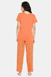 Clovia Cotton Pyjama Set (Pack of 2) - Peach — thumbnail 4