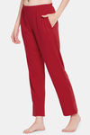 Clovia Cotton Pyjama - Red — thumbnail 2