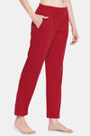 Clovia Cotton Pyjama - Red — thumbnail 3