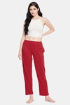 Clovia Cotton Pyjama - Red — thumbnail 5