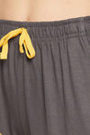 Clovia Cotton Pyjama Set - Grey — thumbnail 6