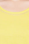 Clovia Cotton Top - Yellow — thumbnail 6