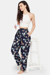 Clovia Cotton Pyjama - Blue — thumbnail 5