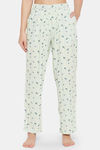 Clovia Cotton Pyjama - Green — thumbnail 1